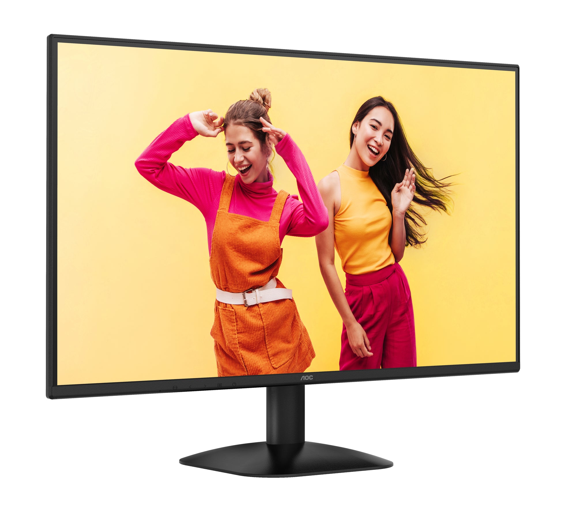 AOC Q27B35S3 – Monitor, 27", 2560 × 1440 (WQHD), IPS, 120 Hz, Integrierte Lautsprecher, Adaptive Sync, Schwarz