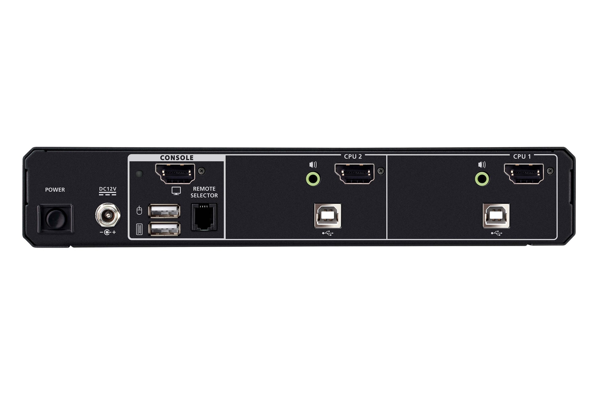 ATEN USB 5K – 2-Port DP/HDMI Sicherer KVM-Switch – 5120 × 2880/60 Hz, USB 2.0 Hub, NIAP/PP v4.0