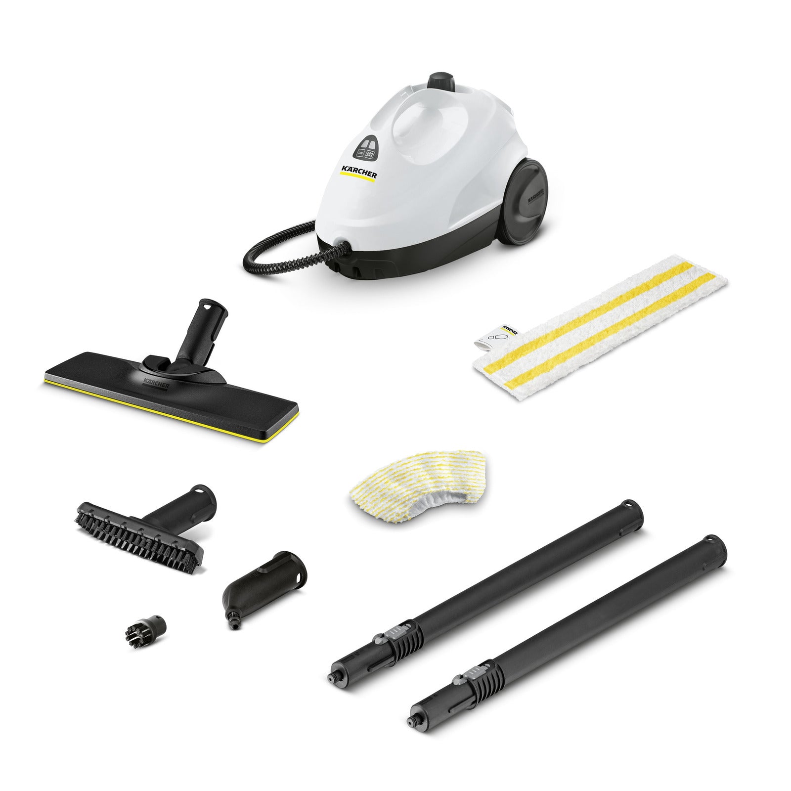 Kärcher Dampfreiniger – 1000 ml, schwarz/weiß, für Badezimmer