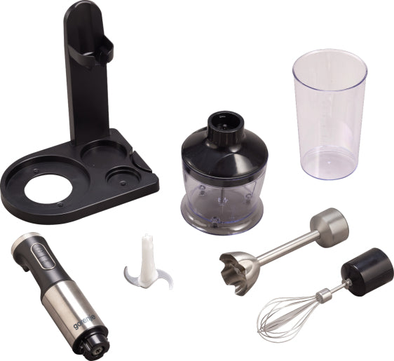 Gorenje Stabmixer HBX1000EB – 0,6 l Mixbecher, 1000 W – Schwarz