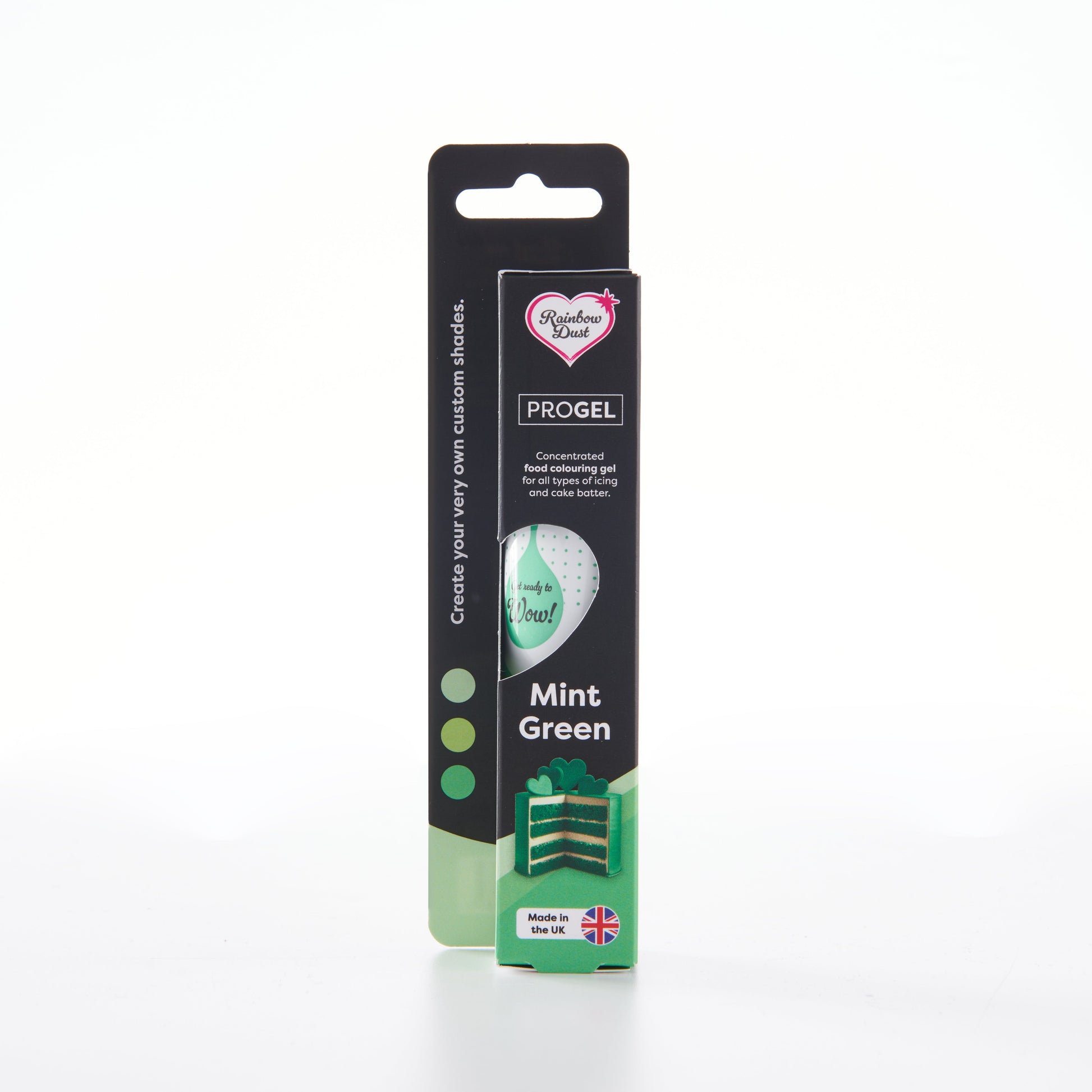 Rainbow Dust Lebensmittelfarbe Gel Mint – 25 g