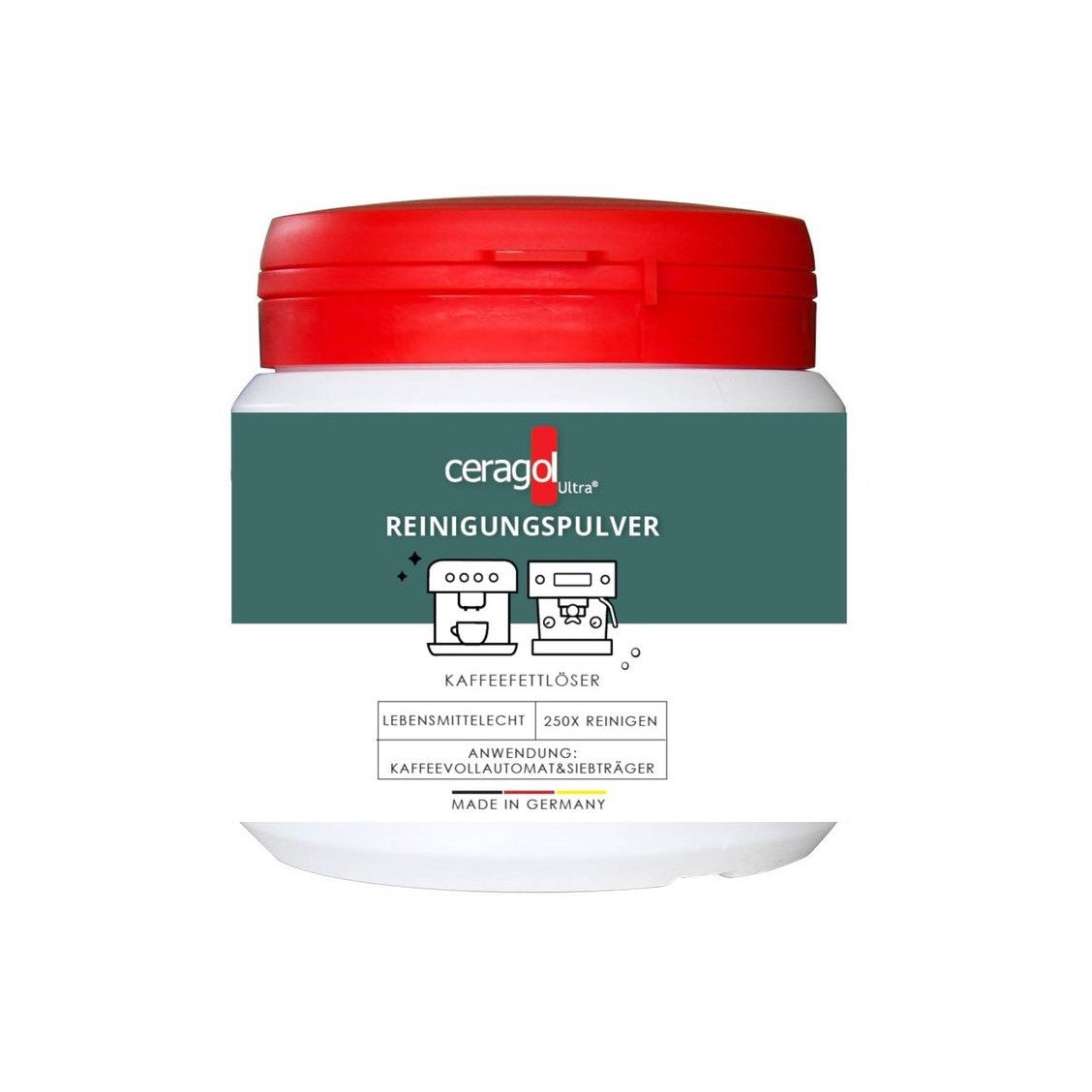 Ceragol Spezialreiniger – für Kaffeemaschinen – Pulver – 500 g