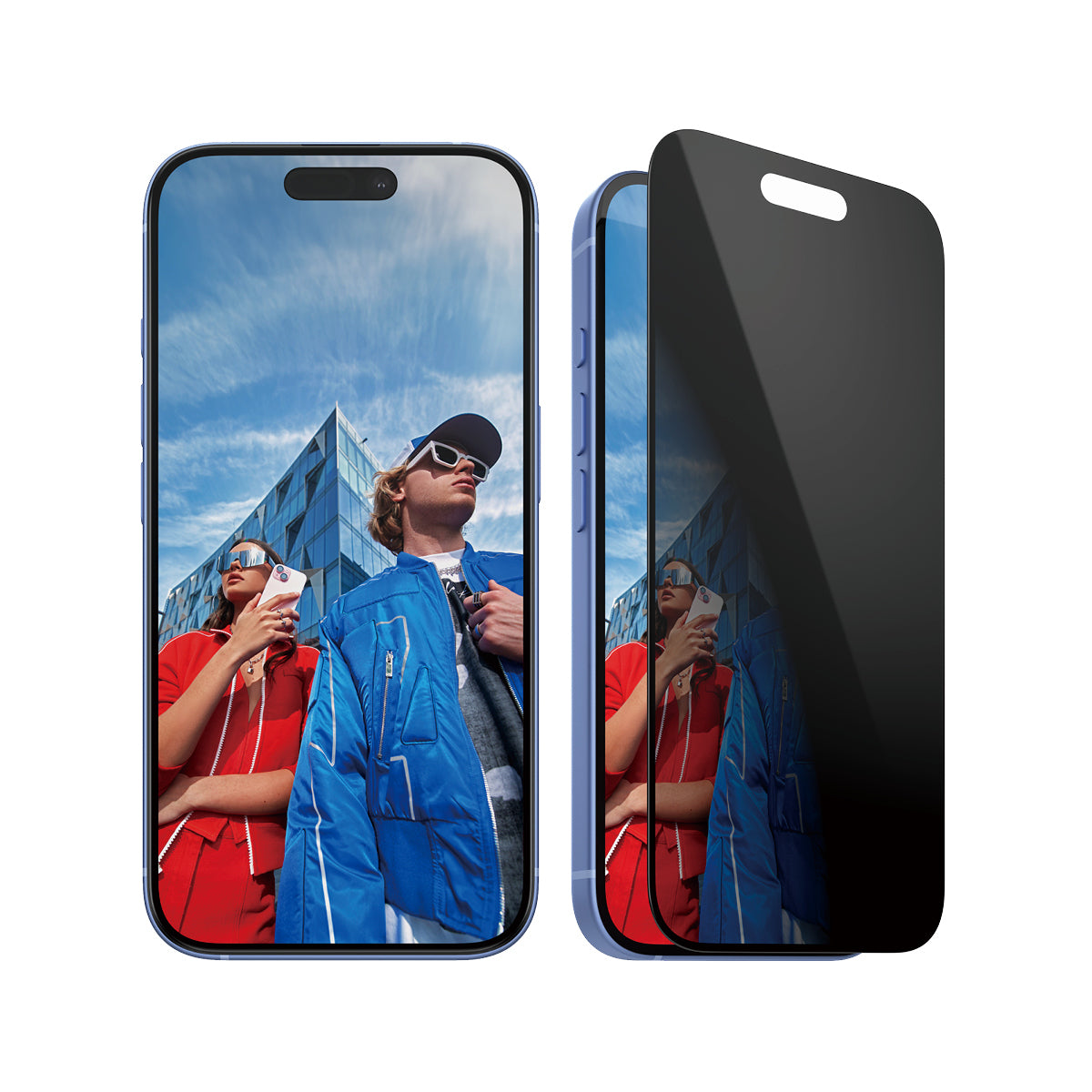 PanzerGlass Displayschutzglas – für Apple iPhone 15/16, kratzresistent, anti-Fingerprint, Hartglas, transparent