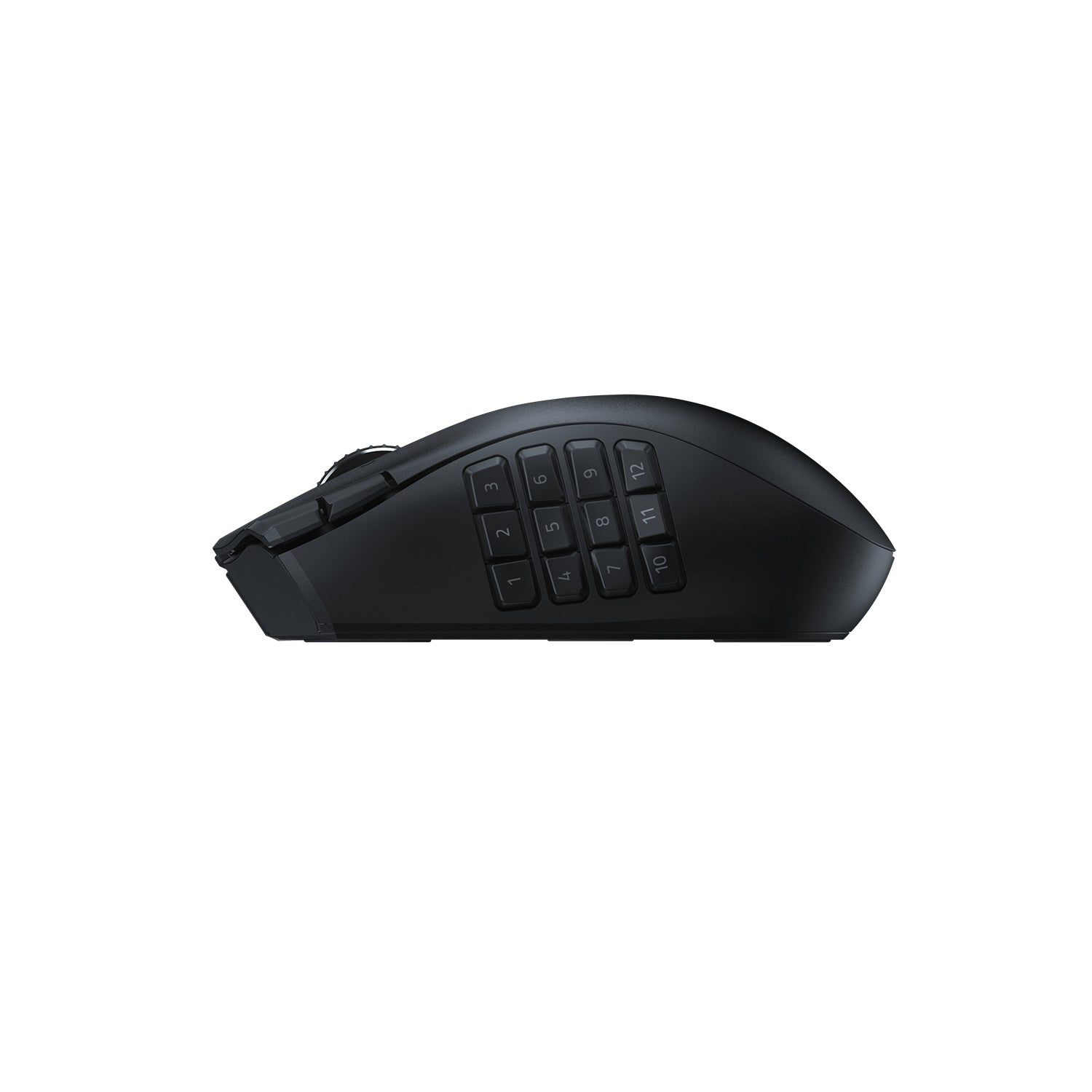 Razer Naga V2 HyperSpeed Gaming-Maus – kabellos, 21 Tasten, für Rechtshänder, integrierter Speicher, schwarz
