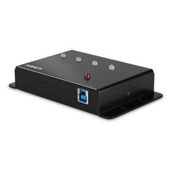 Lindy 43374 USB-Hub – 4× USB-A, 5 Gbit/s