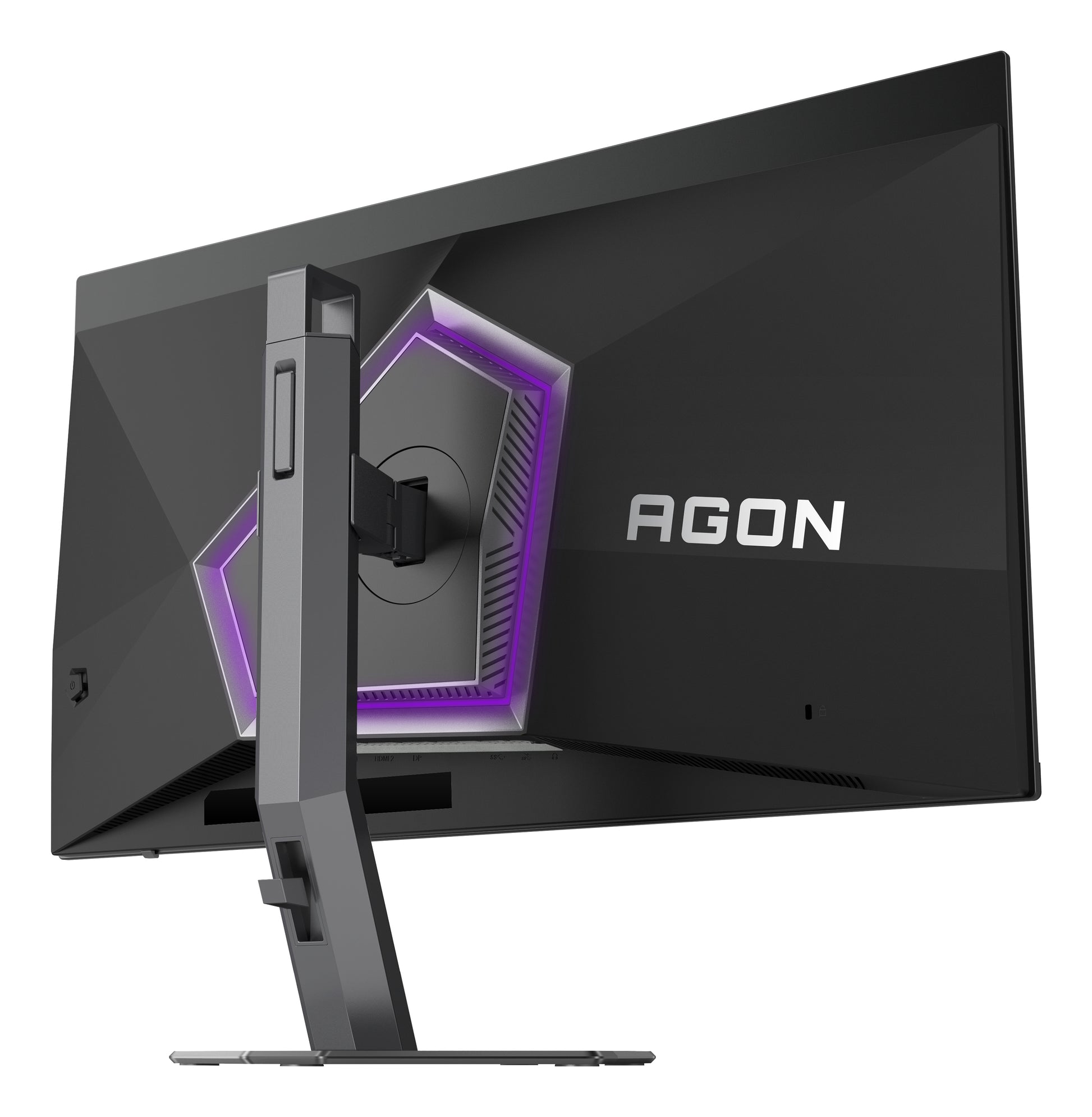 AOC AG276QKD2 – Monitor, 26,5", IPS, 500 Hz, USB-C, Gebogen, Eingebaute Lautsprecher, Adaptive Sync, Schwarz