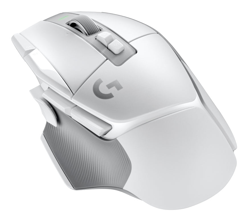Logitech G G502 X LIGHTSPEED – Gaming-Maus – Kabellos (2,4 GHz), 25600 DPI, Rechts, Weiss