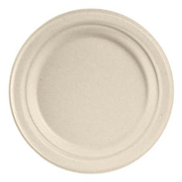 Duni Teller, Bagasse (Zuckerrohr), rund – Ø 17 cm, braun