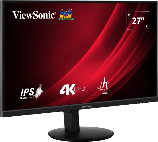 Viewsonic VG2708-4K – Monitor, 27" 3840 × 2160 (UHD 4K), HDMI, DisplayPort, ergonomisch verstellbar