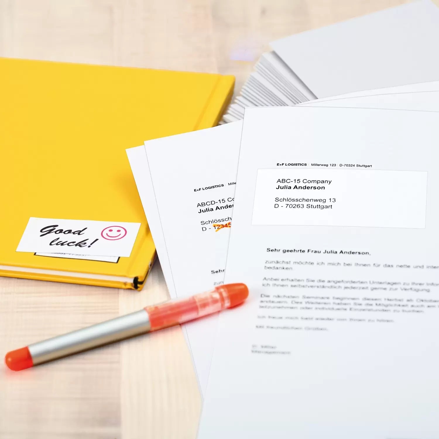 HERMA Druckeretiketten, 105 mm × 148 mm, weiss, Papier, permanent, 25 Blatt