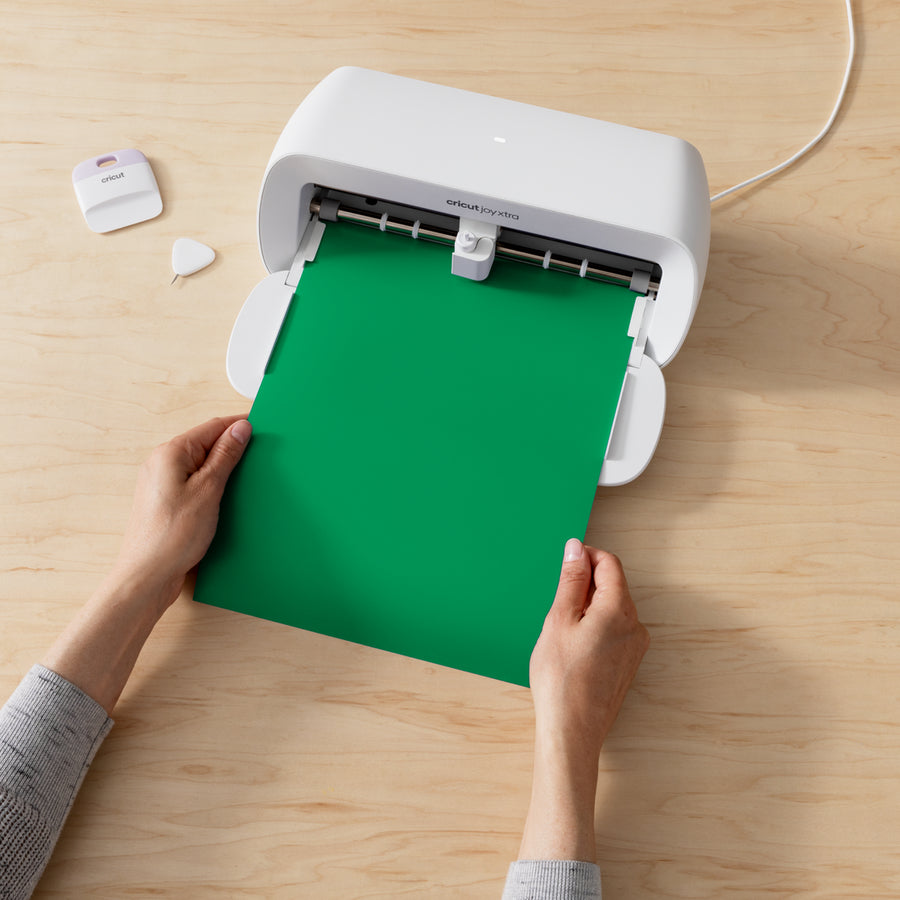 Cricut Matte Vinylfolie – Gelb, Blau und Grün – 24,1 × 30,5 cm – für CRICUT JOY Xtra Schneideplotter