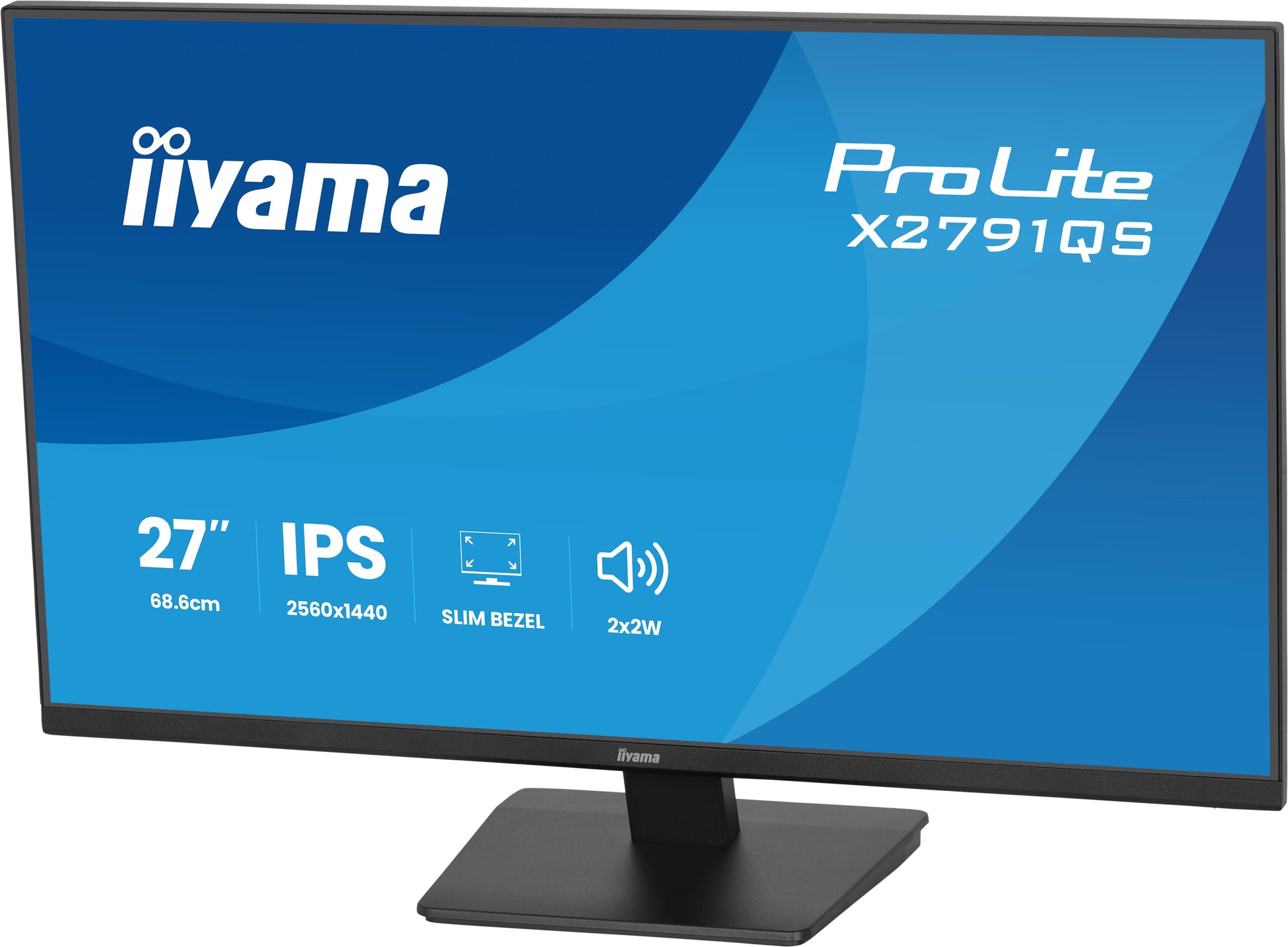 iiyama ProLite X2791QS-B1 – 27", 2560 × 1440 (WQHD), IPS