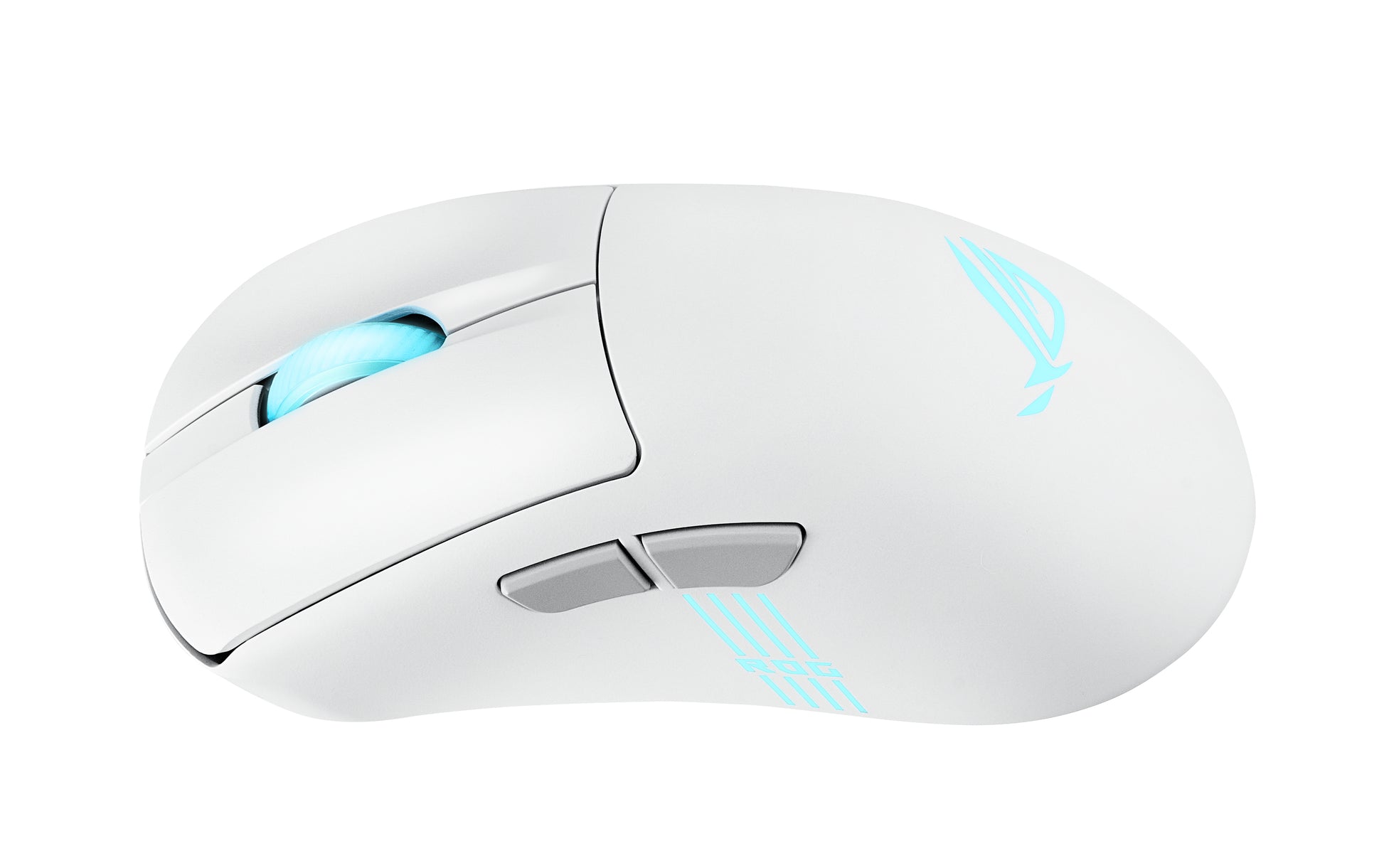 ASUS ROG Keris II Origin – Gaming-Maus – Kabellos (Bluetooth/2,4 GHz), 42000 DPI, RGB-Beleuchtung, rechts