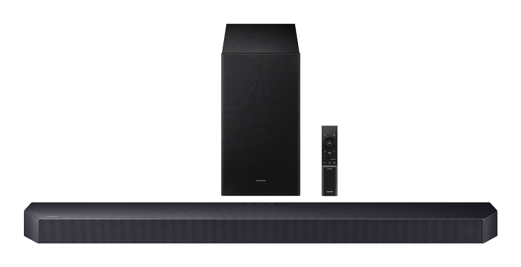 Samsung Q-Serie HW-Q600F – Soundbar mit kabellosem Subwoofer – 3.1.2, 380 W, für Samsung Q-Symphony, Schwarz