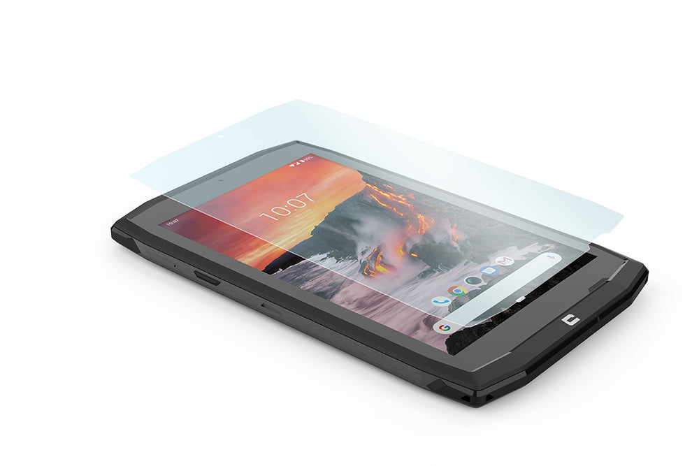 Crosscall X-Glass Displayschutzfolie – für Crosscall Core T4, 8", gehärtetes Glas, transparent