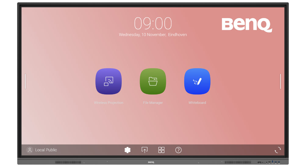 BenQ RE8603 86" UHD 4K IR-Touch 40-Touch – 400 cd/m²