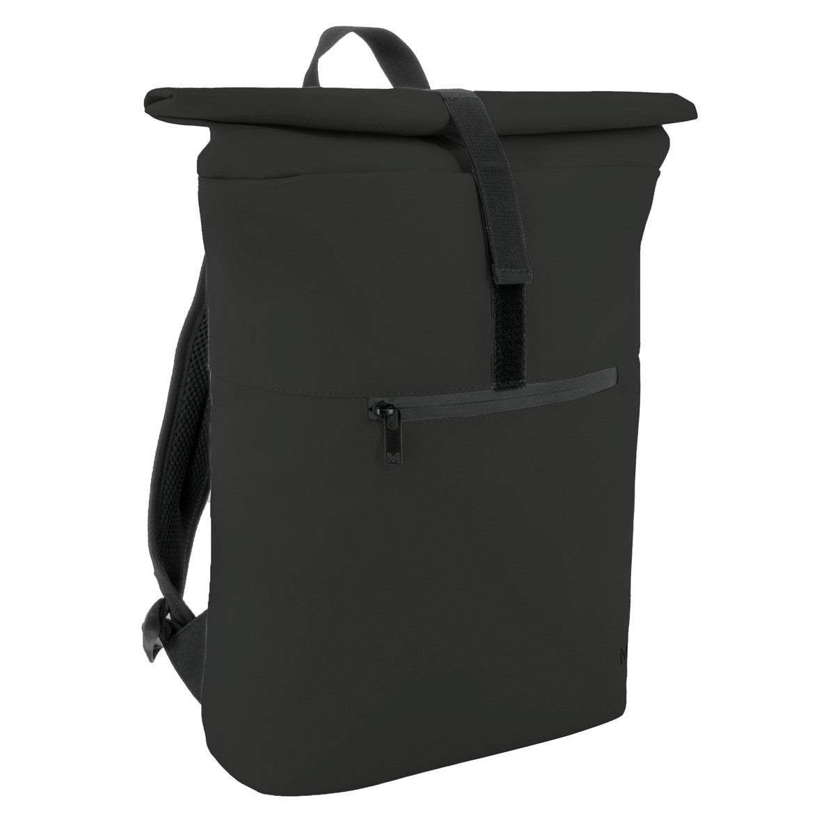 Mobilis Notebook-Rucksack – für 14–16" Notebook, 16 l, schwarz, Rolltop