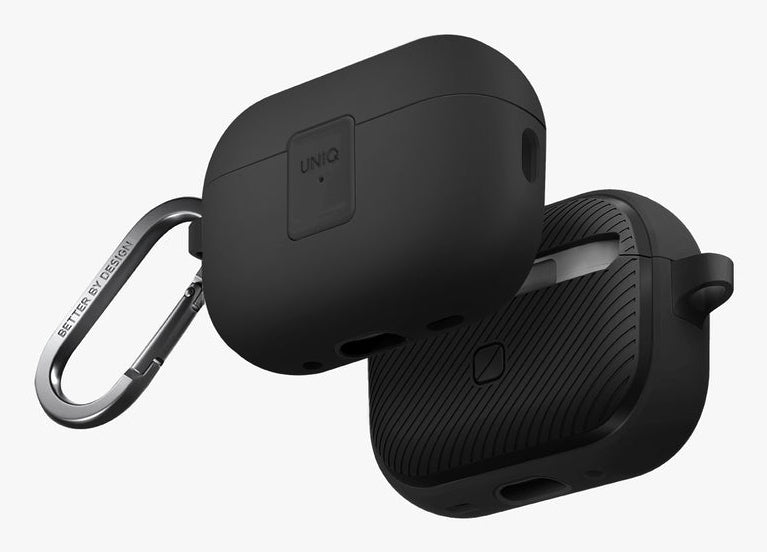 Uniq Clyde – Schutzhülle für AirPods Pro (2. Gen.), Schwarz