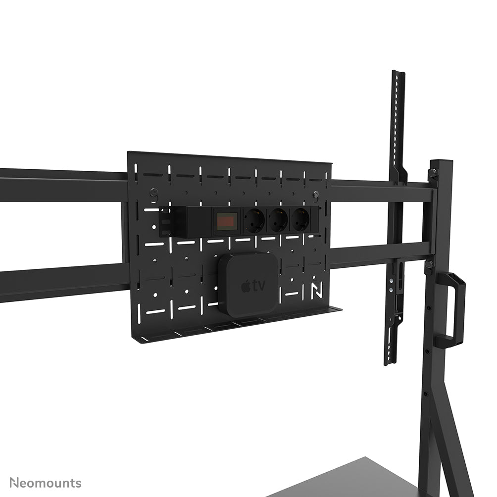 Neomounts FL50-525BL1 – Trolley, höhenverstellbar, für 55–86", VESA 100×100–900×600, bis 76 kg, schwarz