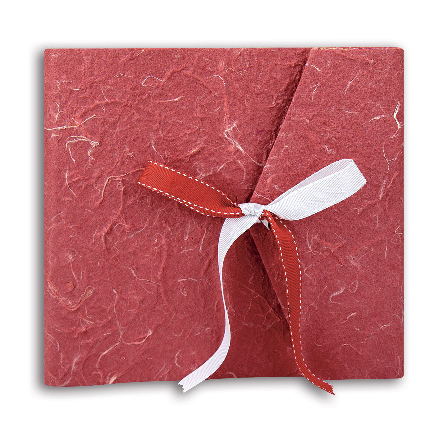 ZEP EIBERT Gästebuch LETIZIA – Pergaminzwischenblätter – 28 Seiten – 230 × 230 mm – gebunden, Rot