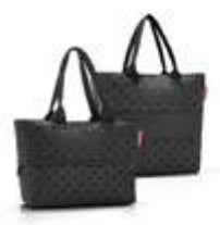 Reisenthel Stofftasche, Polyester, Schwarz Glanz, 500×265×165 mm