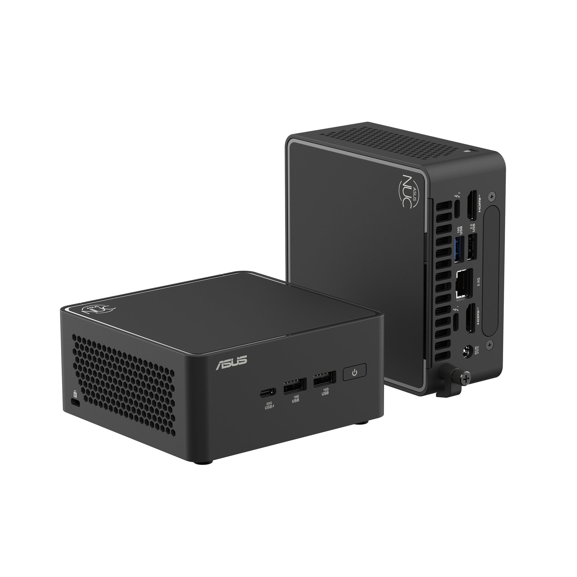 ASUS NUC 15 Pro RNUC15CRHV500002 Mini-PC Barebone – Wi‑Fi, Ethernet, Bluetooth – DC 19 V – 117 × 112 × 54 mm