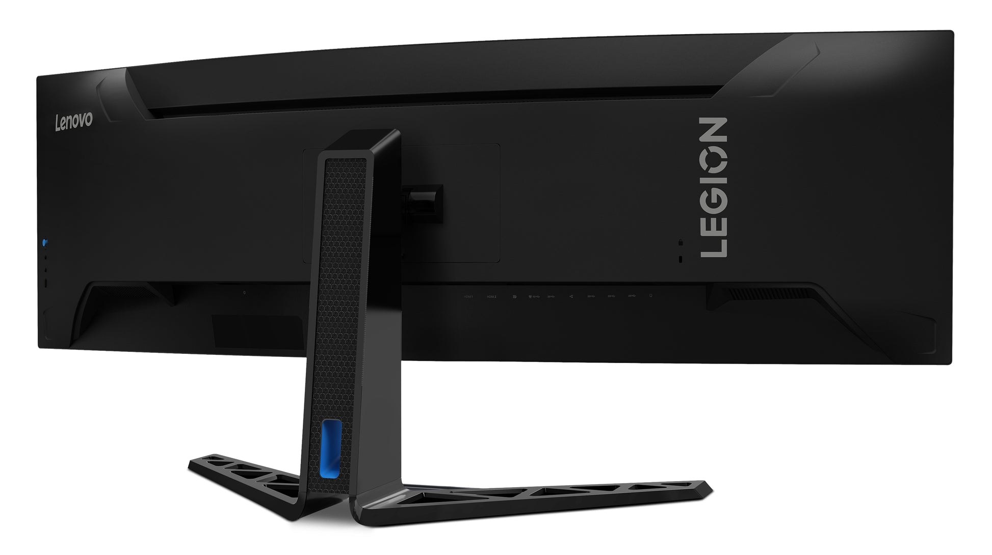 Lenovo Legion R45w-30 – Monitor, 44,5", VA, 170 Hz, 450 cd/m², KVM, USB-C, Gebogen, VESA 100 × 100, Schwarz