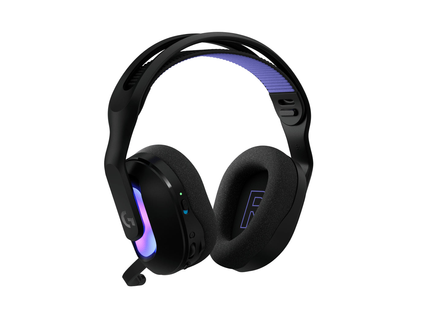 Logitech G G522 LIGHTSPEED Gaming-Headset – Over-Ear, Stereo, Kabel + BT, mit USB-A-Dongle, Schwarz, BT 5.3