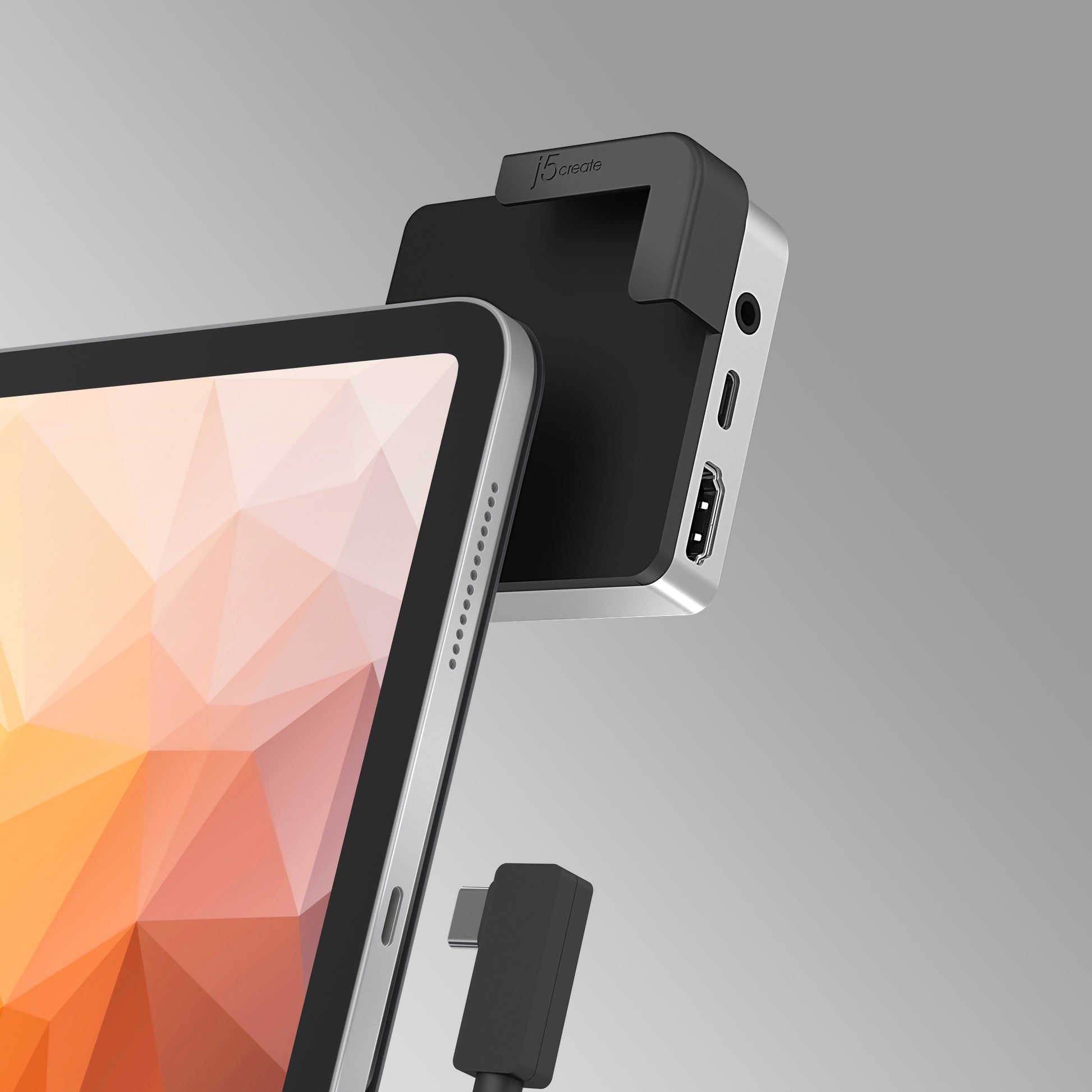 j5create USB-C Reise-Dock – für iPad und iPad Pro, 4K 60 Hz HDMI