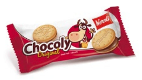 Wernli Chocoly Guetzli – Schokolade – 18 × 62 g