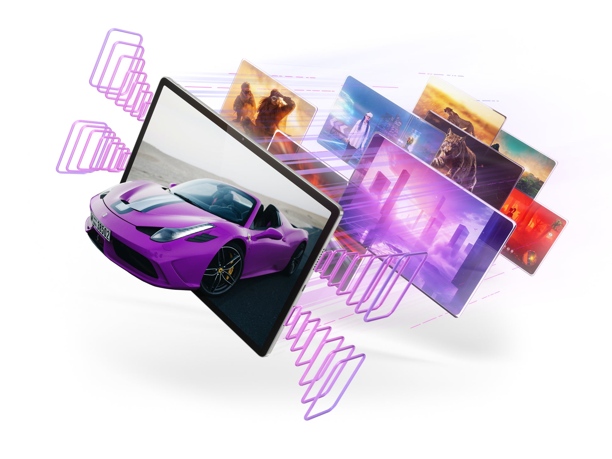 Lenovo Idea Tab Pro – 12,7", 256 GB, 12 GB RAM, WLAN, Android 14, Grau