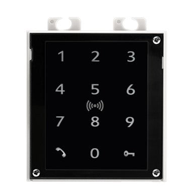 2N Touch-Tastatur und RFID-Leser IP Verso Touch – 108×45×131 mm, schwarz