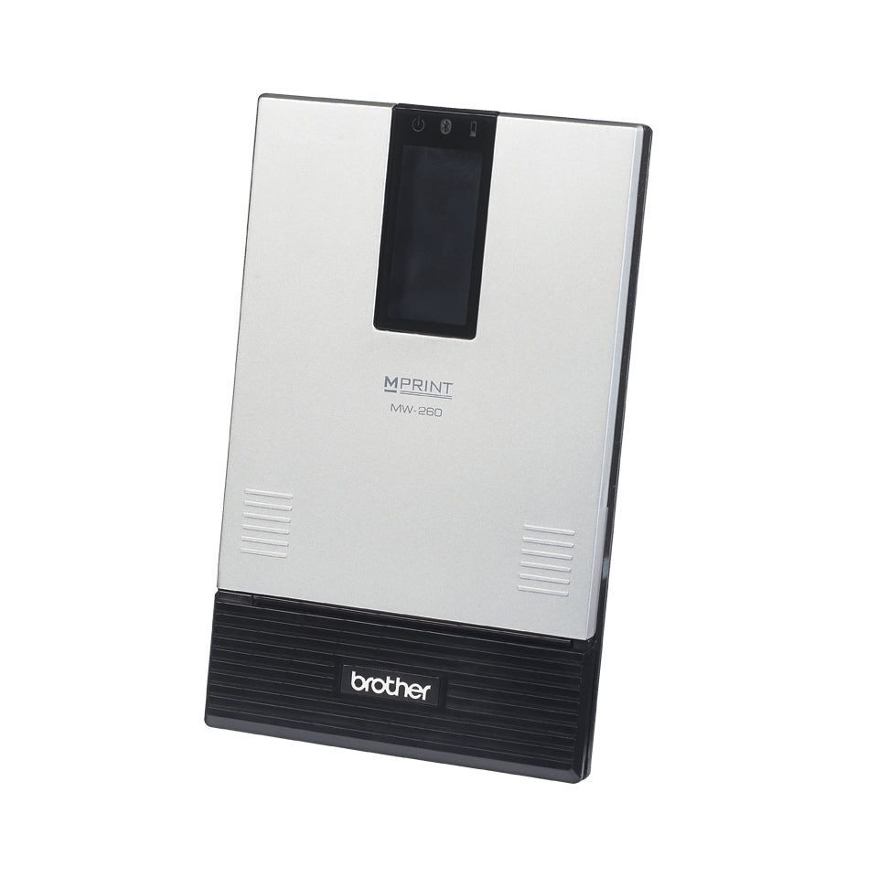 Brother MW-260A – Mobiler Thermodrucker, 63 mm, USB/Bluetooth/IrDA