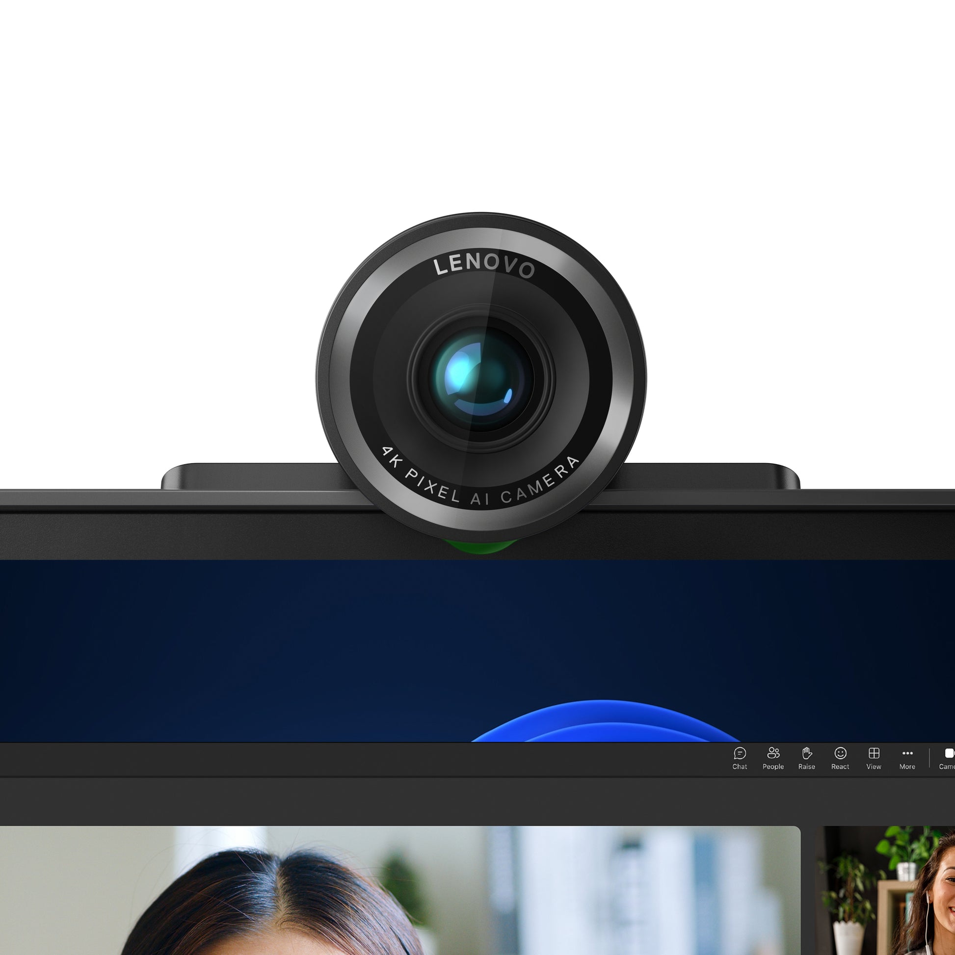 Lenovo 8 MP Webcam Full HD 1080p, USB-C, Schwarz