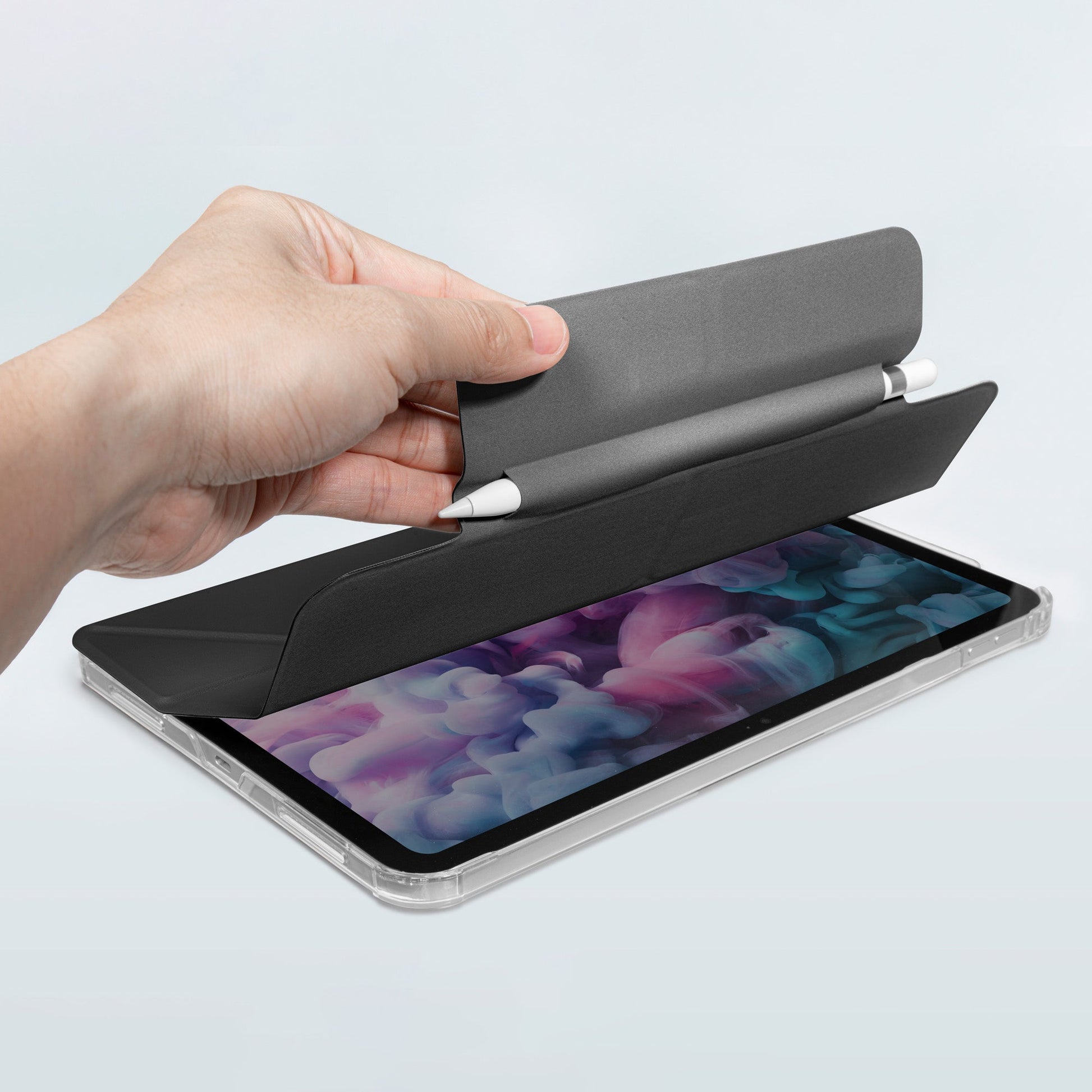 LAUT Huex – Folio – für Apple iPad (10,9", 10. Gen.), mit Ständer, Schwarz