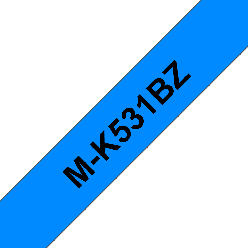 Brother Schriftband – 12 mm × 8 m, Blau, Schwarz