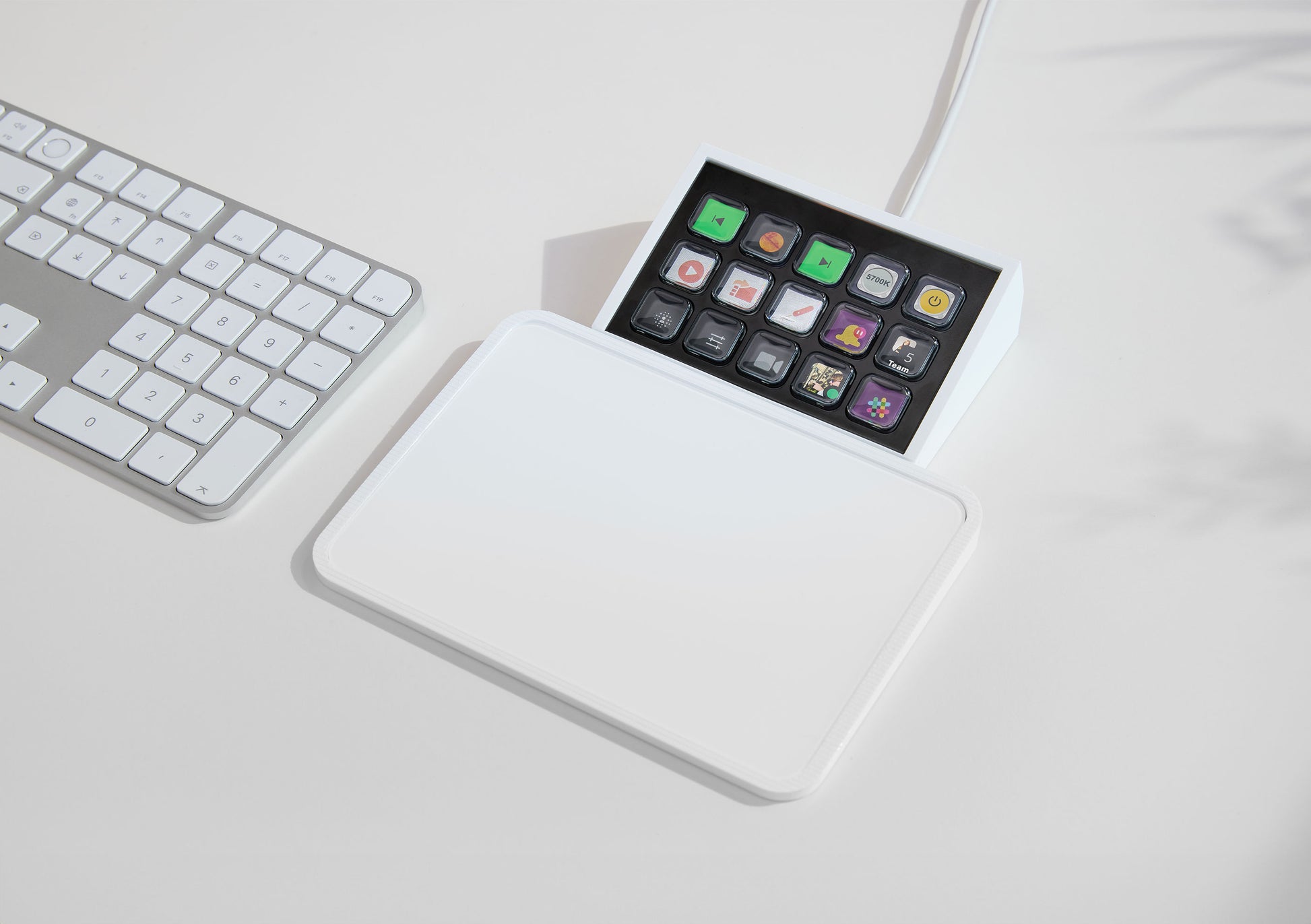 Elgato Stream Deck Modul 15 – Tastenfeld-Steuerpult – Membran – USB-C – Schwarz