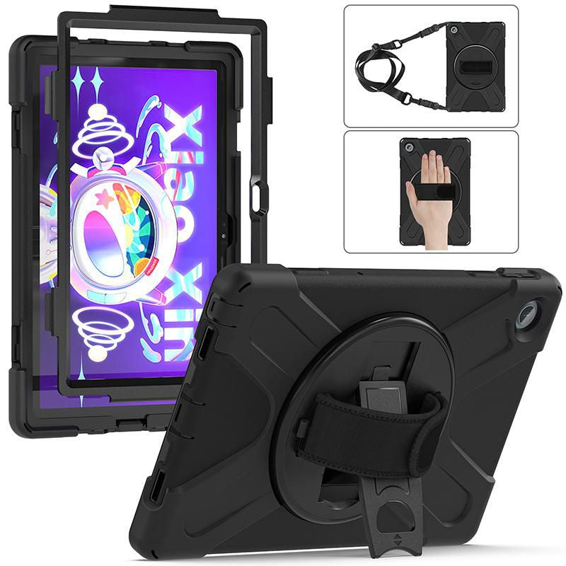 eSTUFF Tablet-Hülle für Lenovo TAB M10 Plus Gen 3 (TB-125F/TB-128F) – Schwarz
