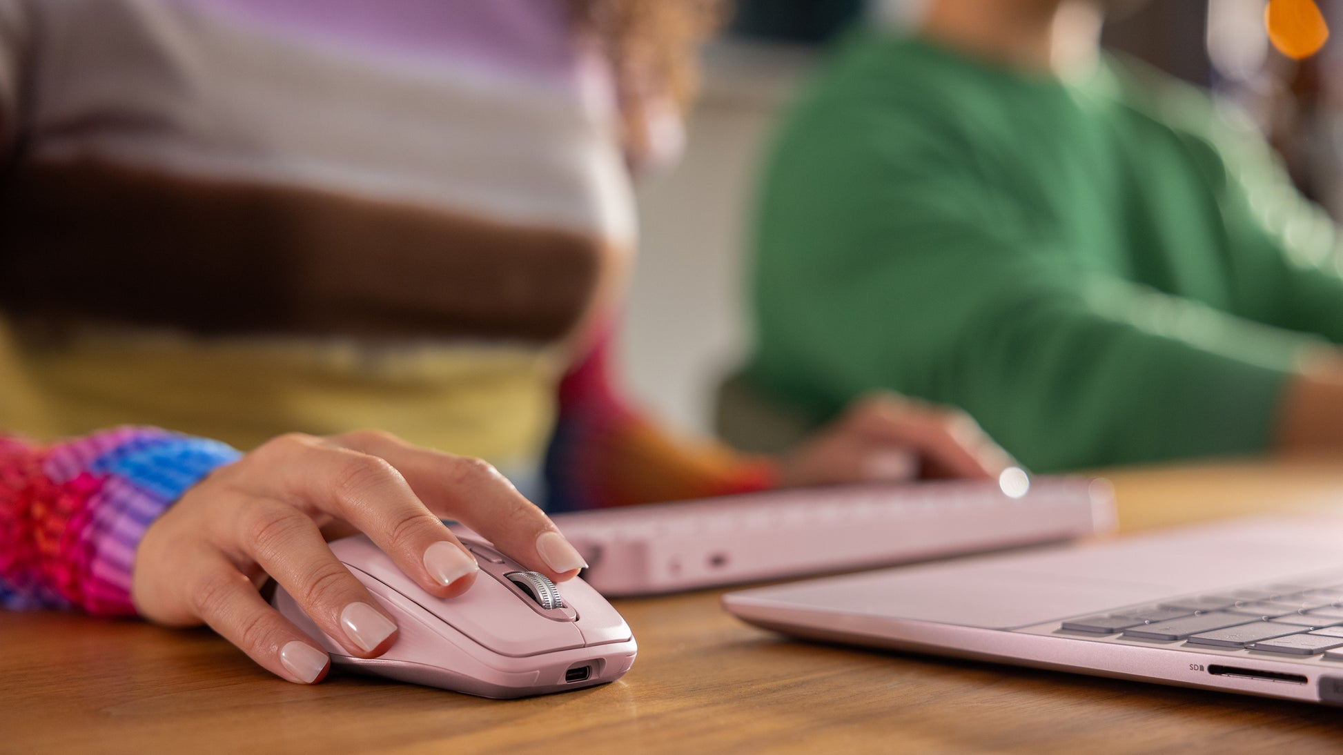 Logitech MX Anywhere 3S Rose – Mobile Maus