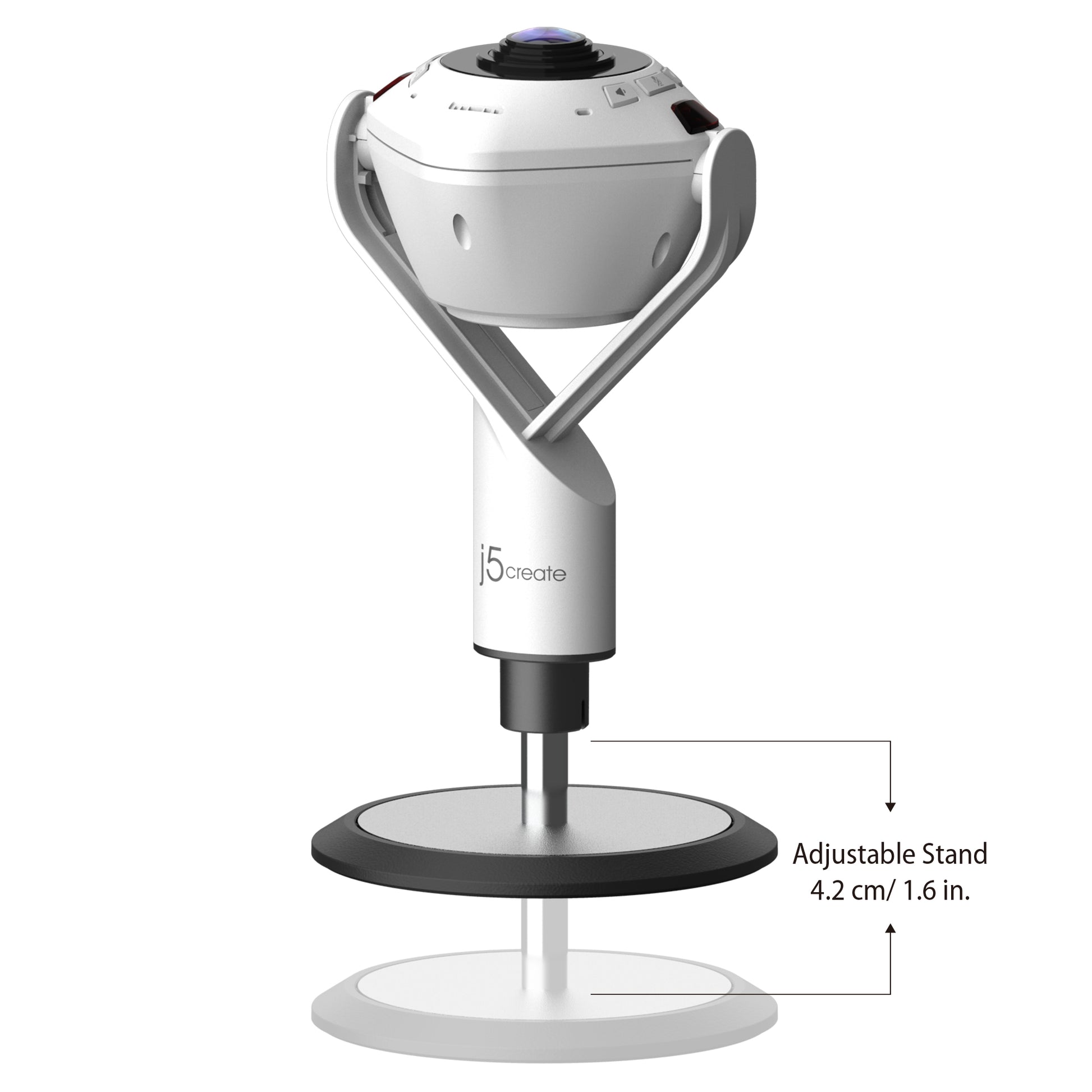 j5create Konferenzkamera – 360°, mit Freisprecheinrichtung
