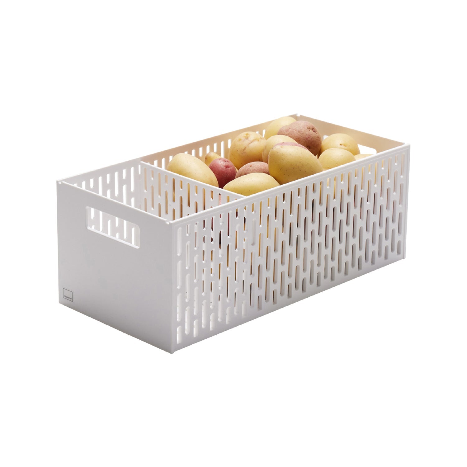Yamazaki TOWER Aufbewahrungsbox – Kunststoff (ABS) – Weiss – BPA-frei – 320 × 122 × 153 mm