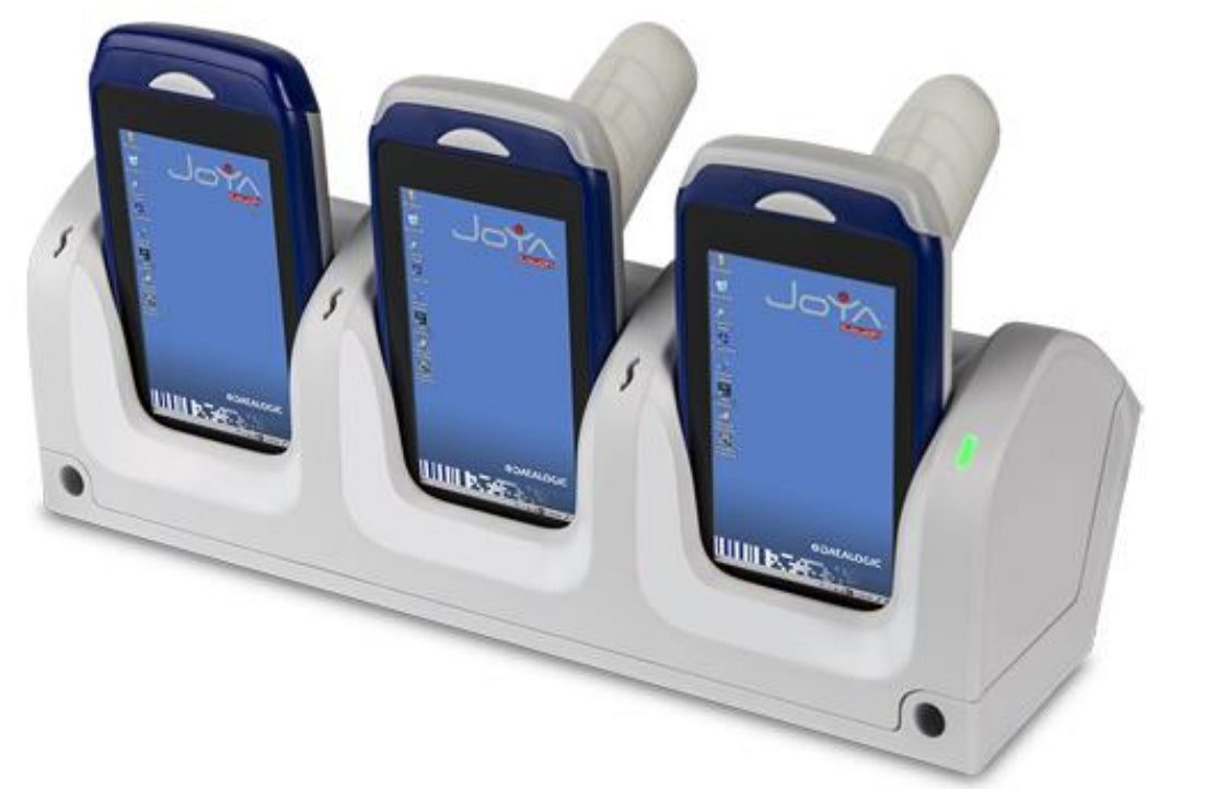 Datalogic JOYA TOUCH 3-Slot Cradle 91ACC0096 – Ladestation, 3-fach, AC, für Memor 12/17, Weiss