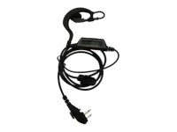 Hytera C-Hook Headset – Zubehör mit Inline-Mikrofon, PTT & VOX, für BD505/LF, BD555, BD615 und andere