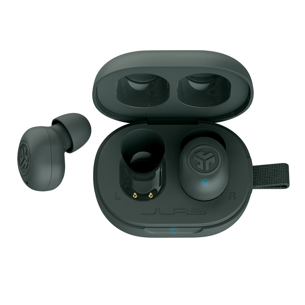 JLab JBuds Mini TWS In-Ear – ANC, mit Ladecase, Grau, BT 5.3