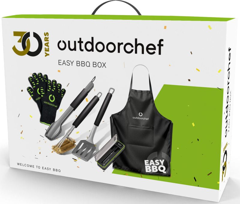 Outdoorchef – Barbecue-Set, Edelstahl, Mehrfarbig, für Grill, Kamado-Grill, Paella-Grill