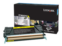 Lexmark Toner X746/X748 – Gelb, 7000 Seiten