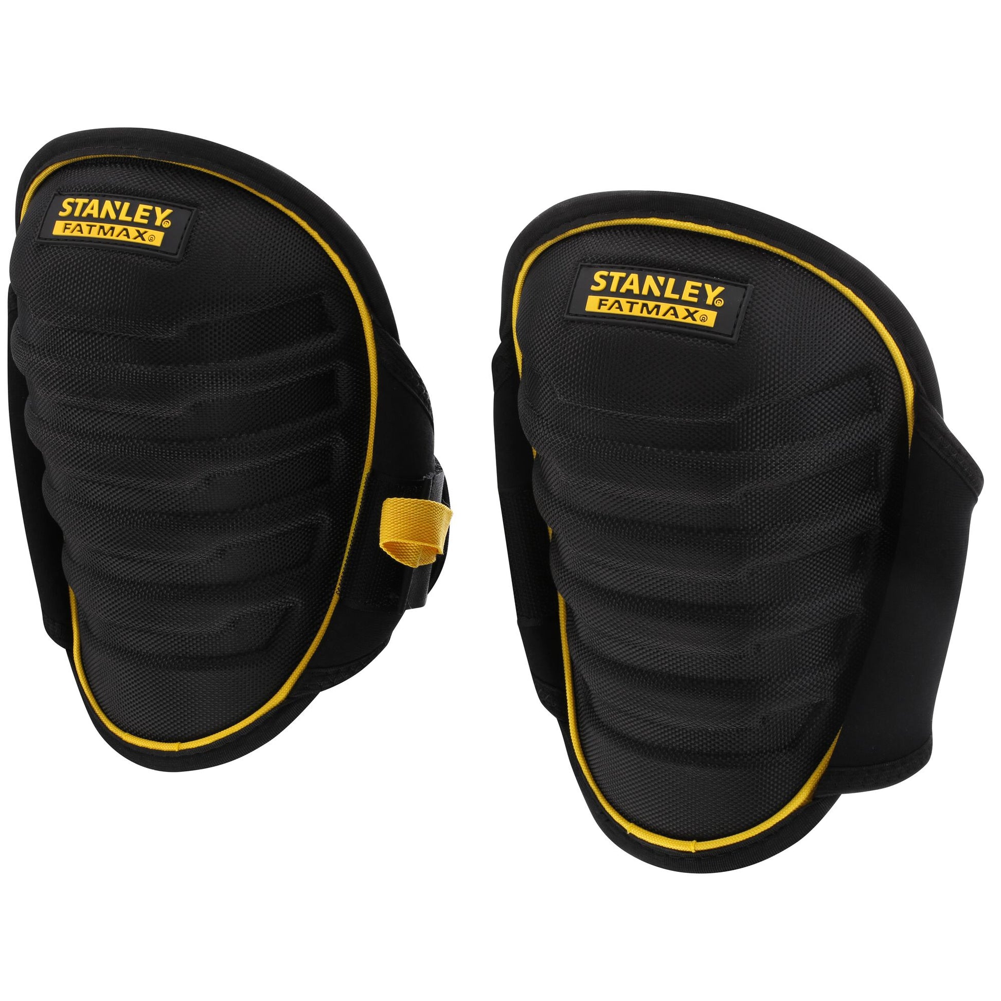 Stanley Knieschützer Fatmax – Universalgrösse – EVA, 1680D Nylon, Gelb/Schwarz, halbhart geformt