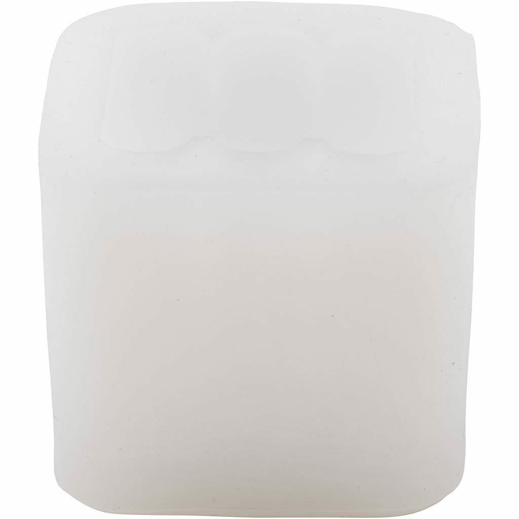 Creativ Company Giessform – Silikon – 40 × 45 × 50 mm – 1 Stück