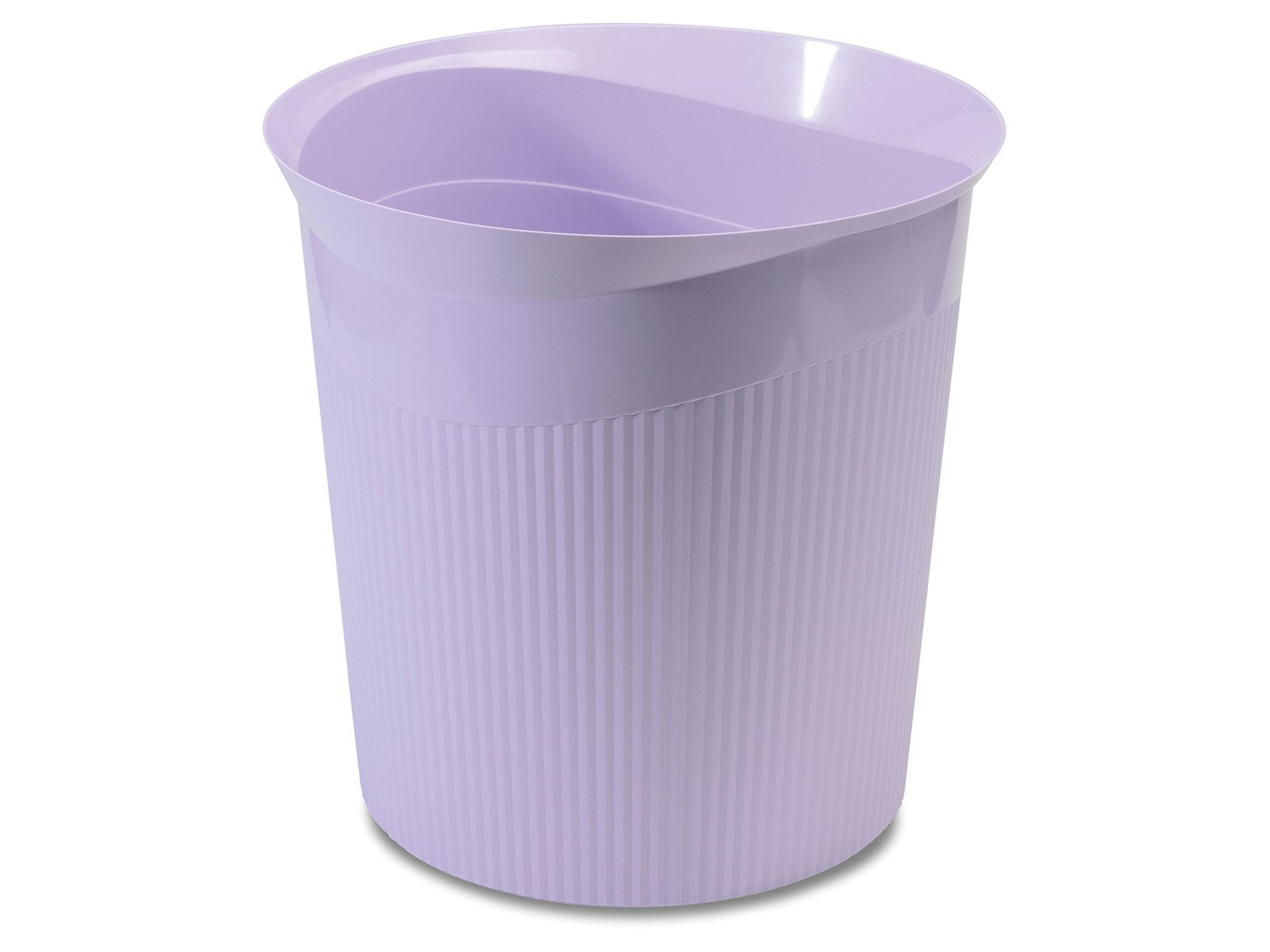 HAN Papierkorb Re-LOOP – 13 l – Recycling-Kunststoff, rund – Violett