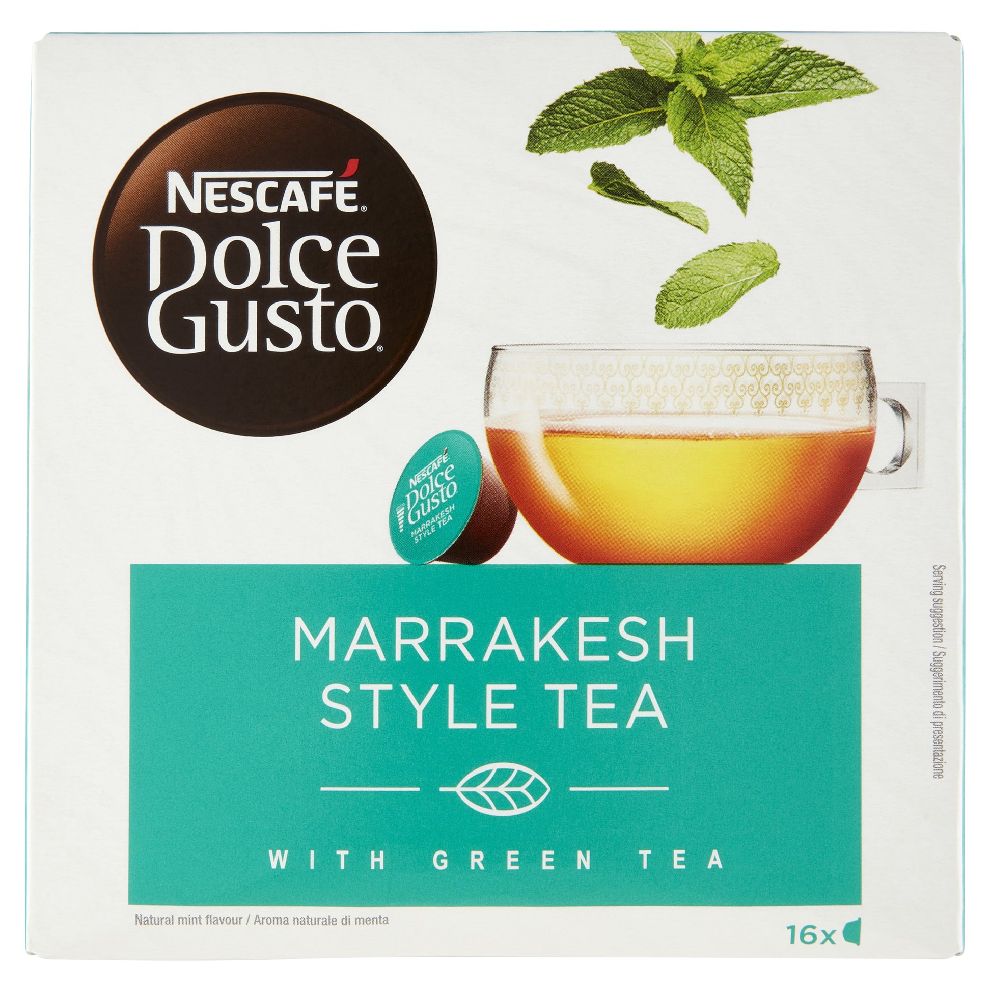 Nescafé Dolce Gusto – Marrakesh Style – Kapseln, Kräutertee – für Nescafé Dolce Gusto Maschinen – 16 Kapseln
